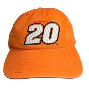 Tony Stewart Orange Chase Authentics Adjustable Cap With #20 Embroidery Nascar